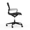Officesource Franklin Collection Mesh Swivel Chair with Black Frame OSEC9901MBK - alternate 3